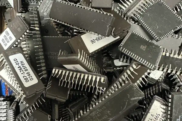 Keramik und Kunststoff ICs